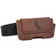 Kabura na pasek skórzana Belt Case - Orzechowy - Koń